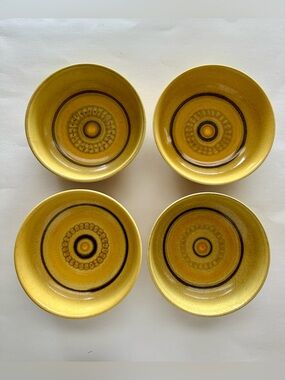 Franciscan Honeycomb Set of 4 Cereal/Soup Bowls MCM